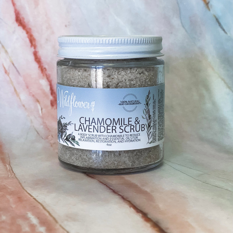 Chamomile & Lavender Sugar Scrub