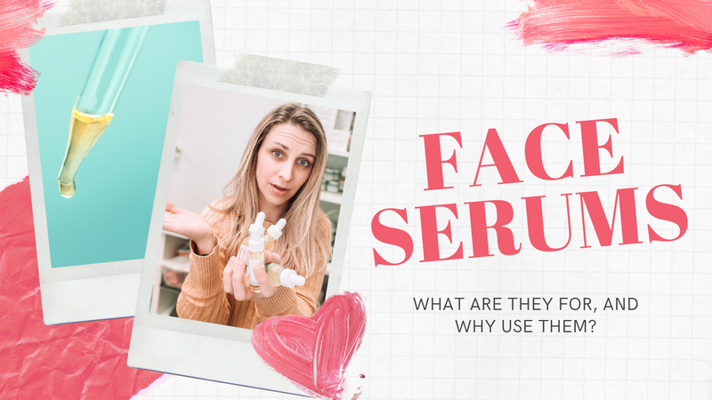 FACE SERUMS! What are they, are they necessary, and what do they do?