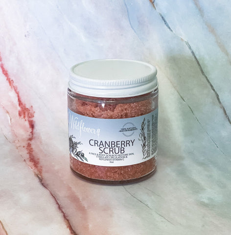 Cranberry Scrub for Face and Body