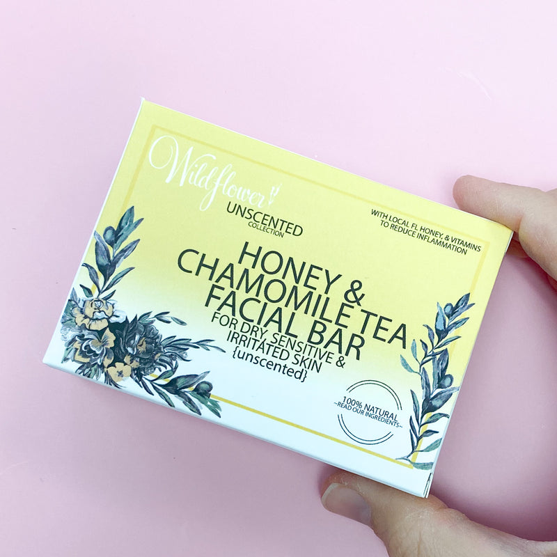 Honey & Chamomile Tea Facial Bar Soap